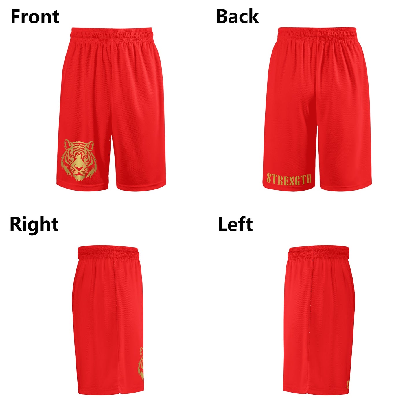 The Tiger's Strength Running Shorts