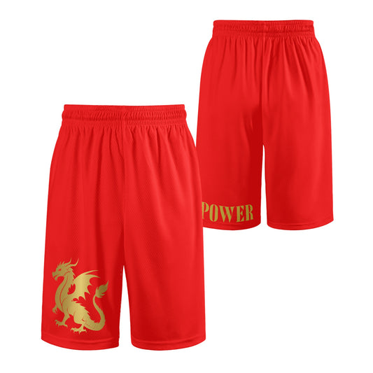 The Dragon's Power Running Shorts