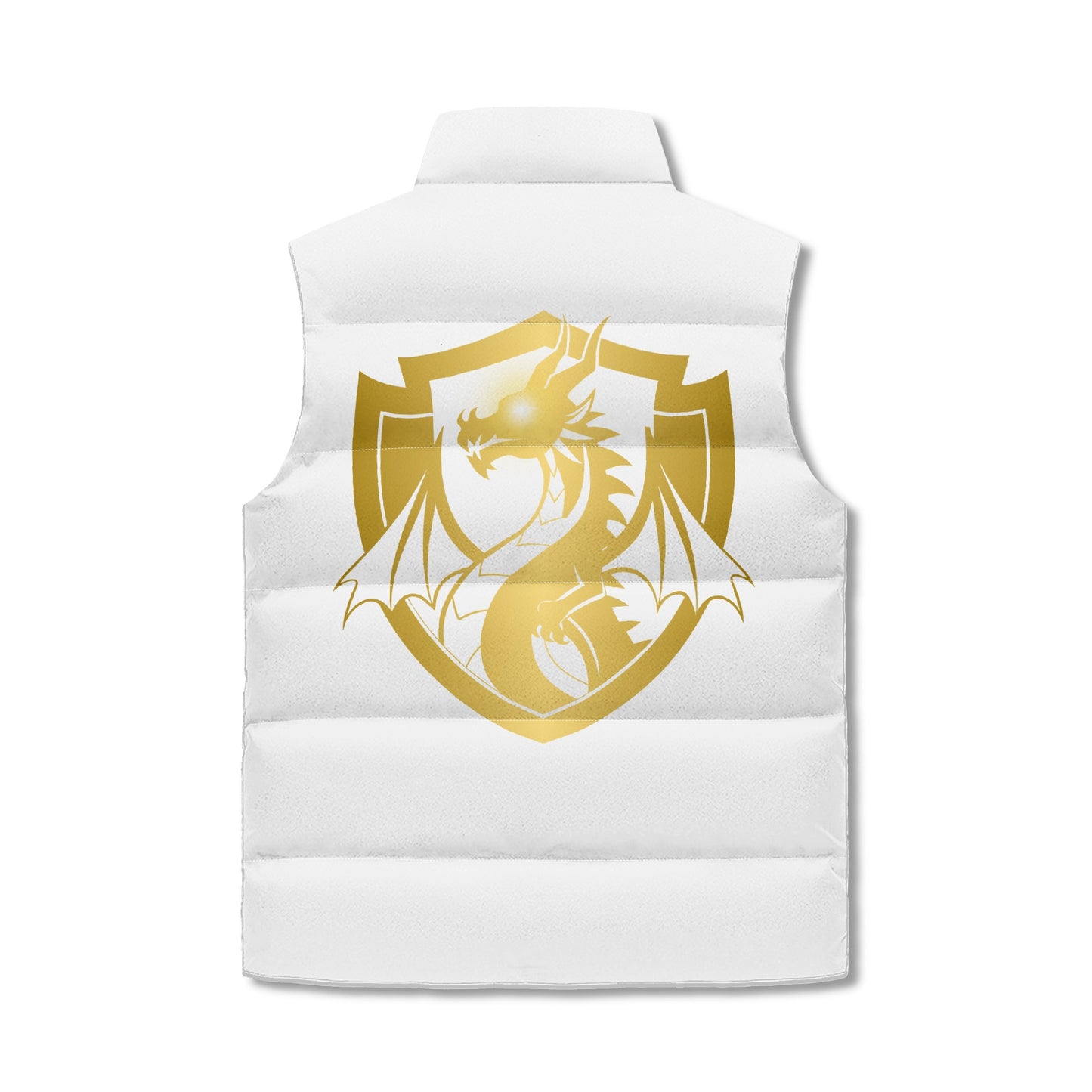 The Dragon's Power Unisex Puffer Vest