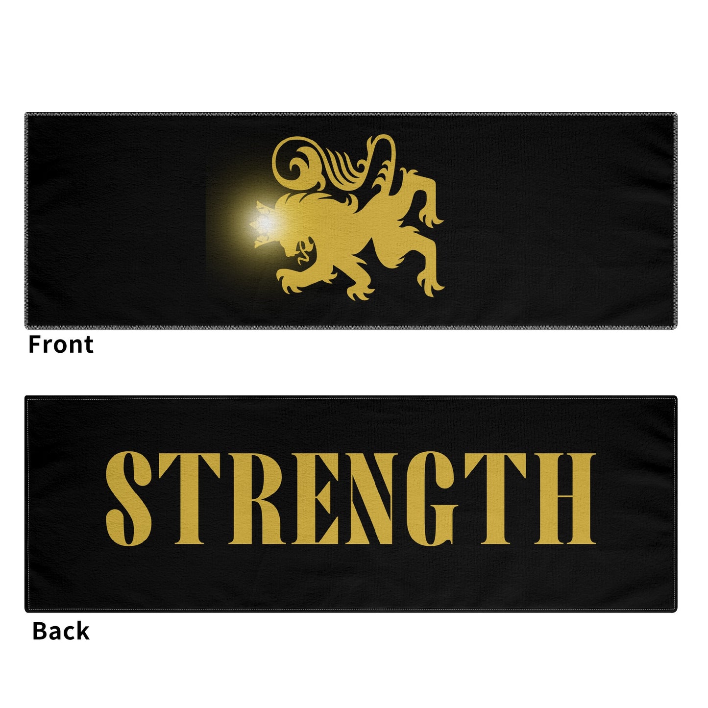 The Royal Lion's Strength sports towel