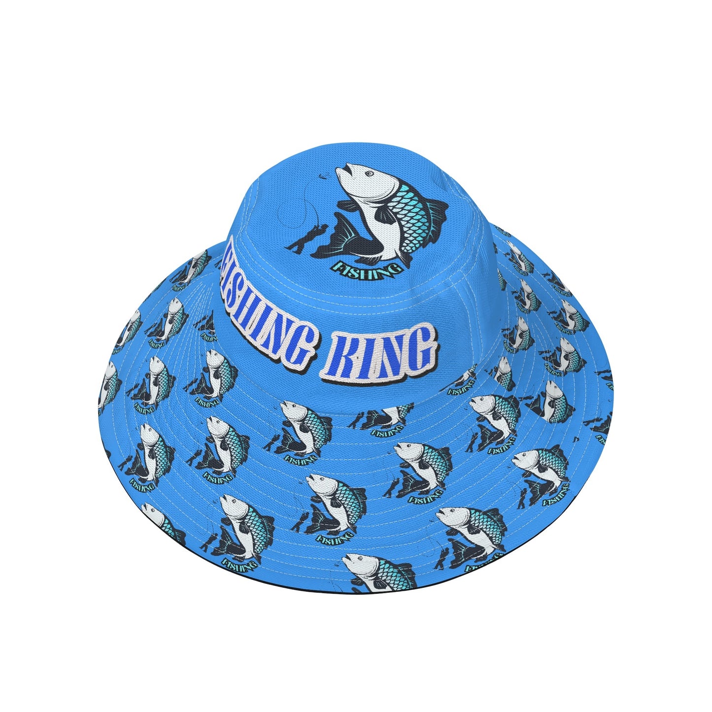 Fishing King Bucket Fisherman Caps